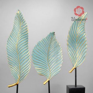Bộ Tượng Ba Chiếc Lá Trang Trí Văn Phòng, Decor Nội Thất