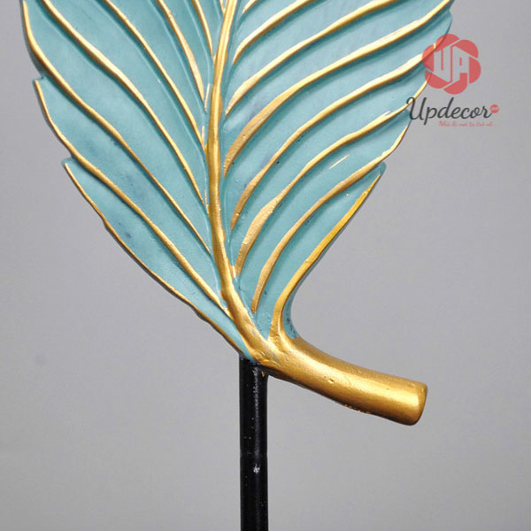 Bộ Ba Chiếc Lá Trang Trí mã UP37 Bộ Tượng Ba Chiếc Lá Trang Trí Văn Phòng, Decor Nội Thất