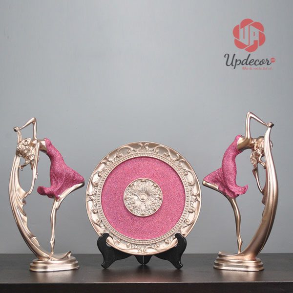 Bộ Tượng Cô Gái Khiêu Vũ Trang Trí, Quà Tặng, Decor Nhà Cửa