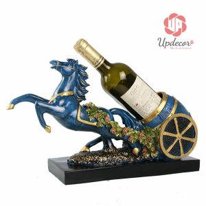 Giá Để Rượu Vang Đẹp Hình Ngựa Phong Thủy