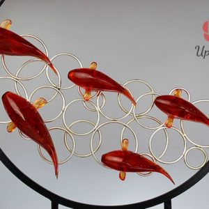 Phù Điêu Đàn Cá Vàng Trang Trí Nội Thất, Nhà Cửa, Decor Văn Phòng