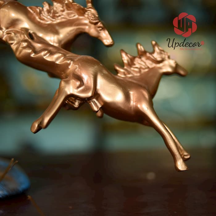 Tượng Lục Mã Cưỡi Sóng mã UP25 Tượng Lục Mã Cưỡi Sóng Trang Trí Nhà Cửa, Decor Nội Thất, Quà Tặng Ý Nghĩa