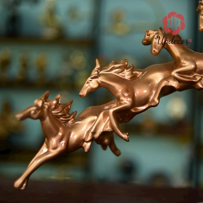 Tượng Lục Mã Cưỡi Sóng mã UP25 Tượng Lục Mã Cưỡi Sóng Trang Trí Nhà Cửa, Decor Nội Thất, Quà Tặng Ý Nghĩa
