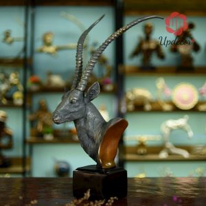 Tượng Đầu Linh Dương Trang Trí Nội Thất, Nhà Cửa, Decor Quà Tặng