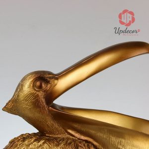 Tượng trang trí bồ nông mã UP68_4