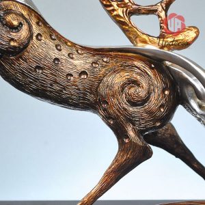 Tượng trang trí hươu đựng hoa quả UP42_3
