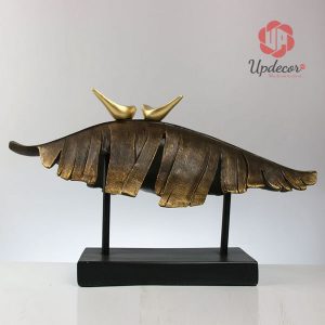 Tượng trang trí tàu lá chuối mã UP63_3