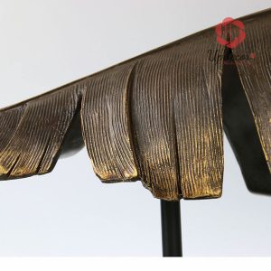 Tượng trang trí tàu lá chuối mã UP63_4