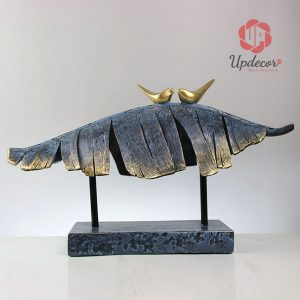 Tượng trang trí tàu lá chuối mã UP63_5