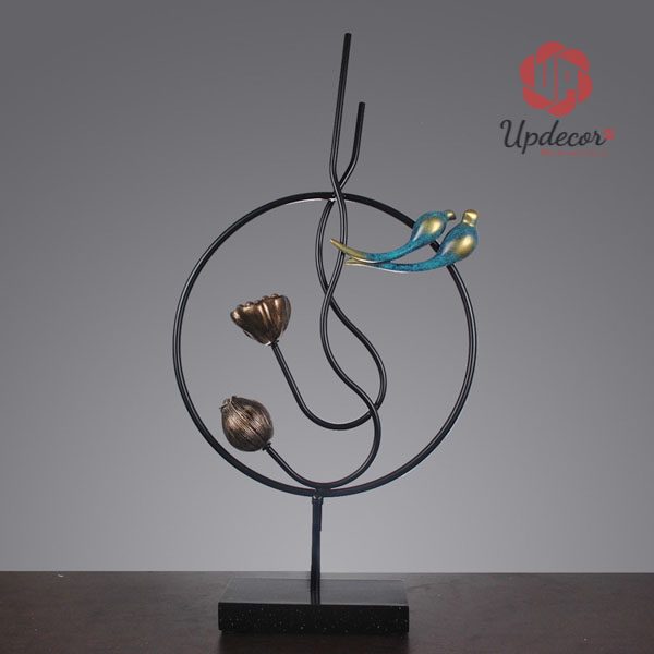 Vòng sen trang trí chim trĩ UP50