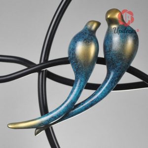 Vòng sen trang trí chim trĩ UP50_2