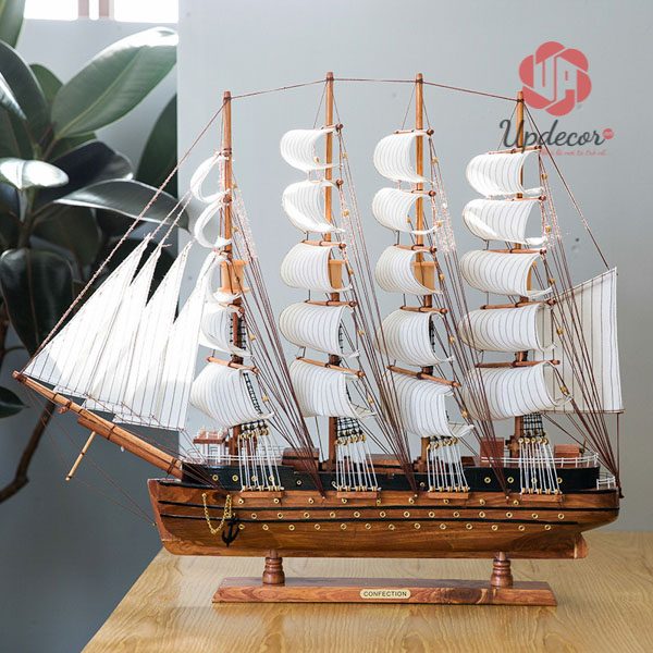 Mô hình thuyền buồm mã TUP02
