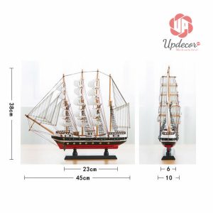 Mô hình thuyền buồm mã TUP05_3