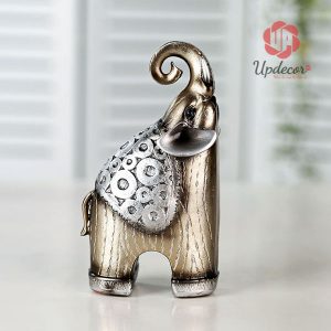 Tượng Cặp Voi Phụ Mẫu Trang Trí Decor Nhà Cửa