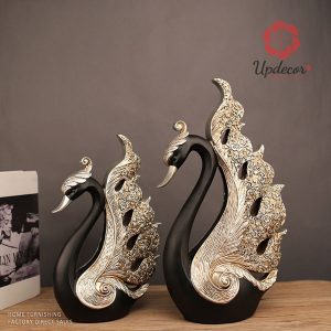 Tượng Đôi Thiên Nga Trang Trí Nhà Cửa, Quà Tặng Ý Nghĩa