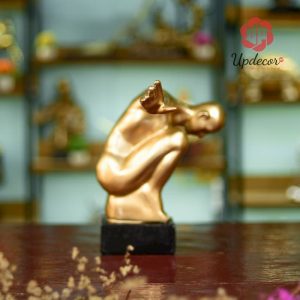 Tượng Vận Động Viên Bơi Lội Trang Trí Bàn Làm Việc, Kệ Sách, Decor Nhà Cửa