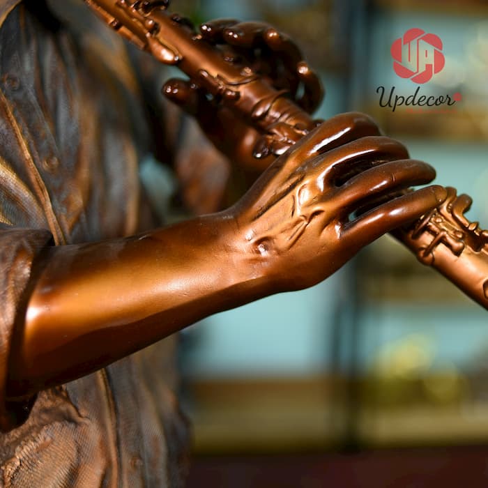 Tượng Nghệ Sĩ Thổi Kèn Clarinet mã UP95 Tượng Nghệ Sĩ Thổi Kèn CLARINET Trang Trí, Decor Nội Thất, Nhà Cửa