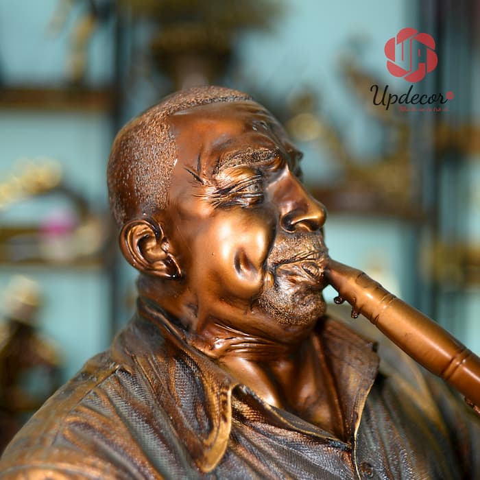 Tượng Nghệ Sĩ Thổi Kèn Clarinet mã UP95 Tượng Nghệ Sĩ Thổi Kèn CLARINET Trang Trí, Decor Nội Thất, Nhà Cửa