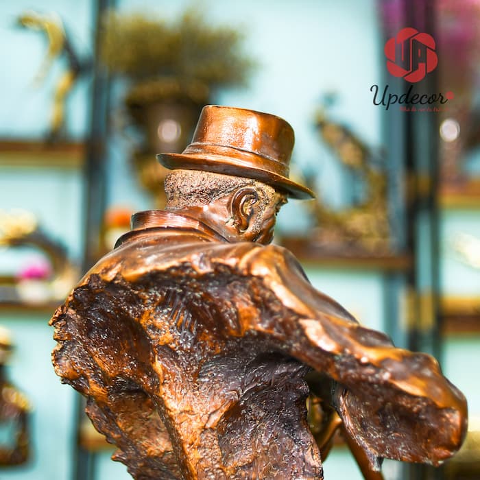 Tượng Nghệ Sĩ Thổi Kèn Clarinet mã UP98 Tượng nghệ sĩ thổi kèn CLARINET Trang Trí