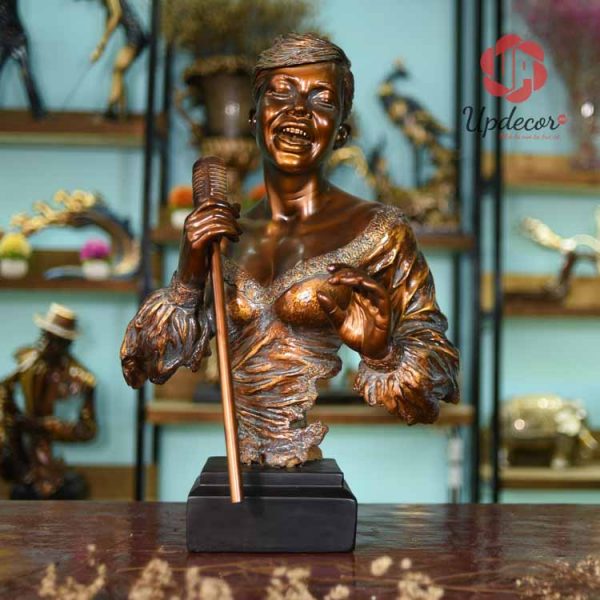 tượng decor trang trí phòng khách cực ấn tượng