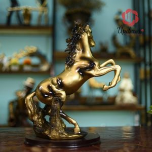 tượng ngựa phong thủy, đồ trang trí kệ tivi phòng khách, vật phẩm quà lưu niệm trang trí bàn làm việc