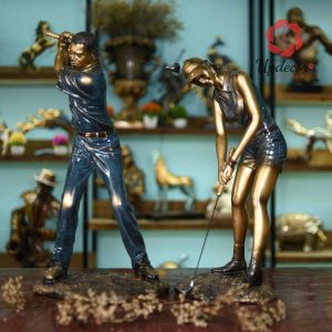 tượng đánh golf- đồ decor, đồ trang trí nhà, phòng khách