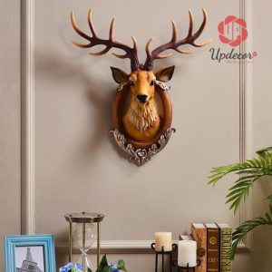 Đầu Hươu Trang Trí Decor Treo Tường Phòng Khách