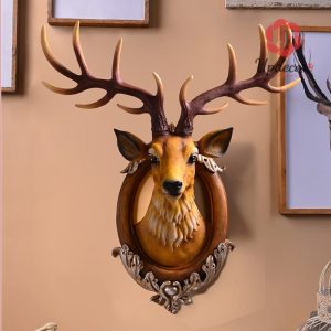 đầu hươu trang trí
