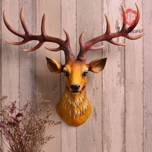 Đầu Hươu Trang Trí Decor Treo Tường Phòng Khách