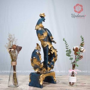 Với kích thước cao 58x34x13cm thì sản phẩm phù hợp làm đồ trang trí nhà cực đẹp