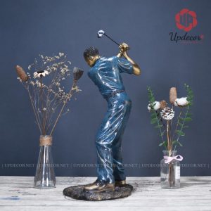 Bức tượng đánh golf rất có ý nghĩa với những người có sở thích chơi golf