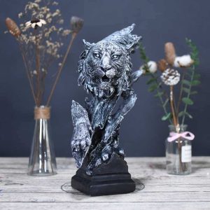 Tượng con hổ từ lâu đã là biểu tượng của quyền lực, bản lĩnh và may mắn trong phong thủy