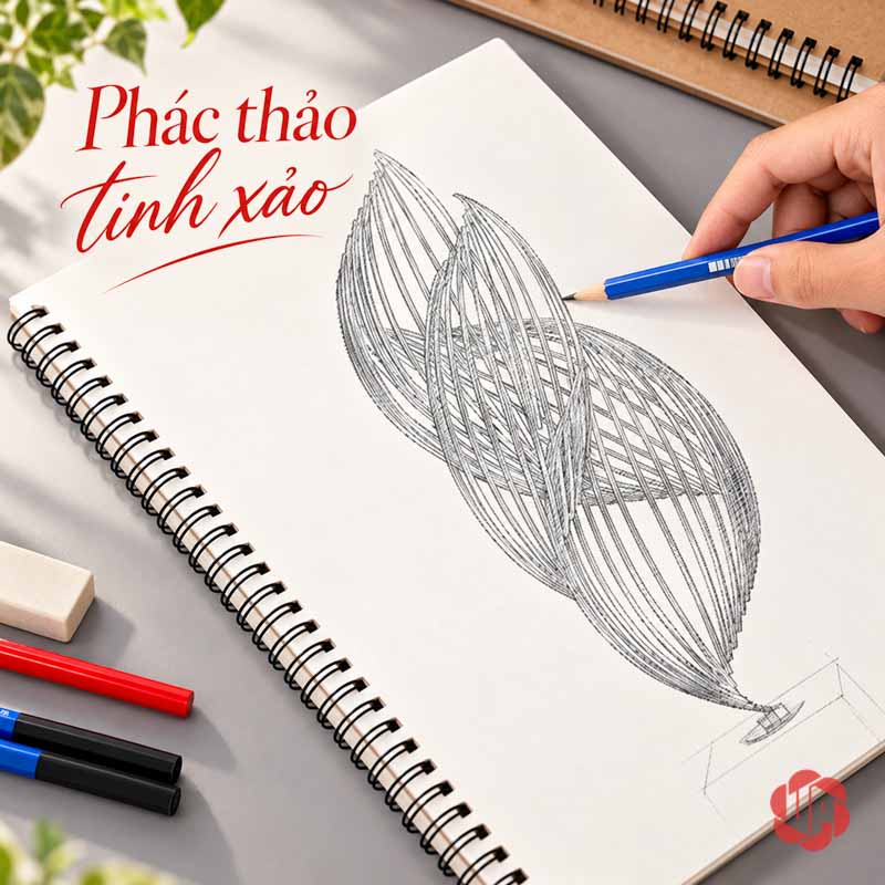 Ngọn Lửa Decor Trang Trí Ánh Vàng UP026 Ngọn lửa decor qua hình minh họa phác thảo đường cong
